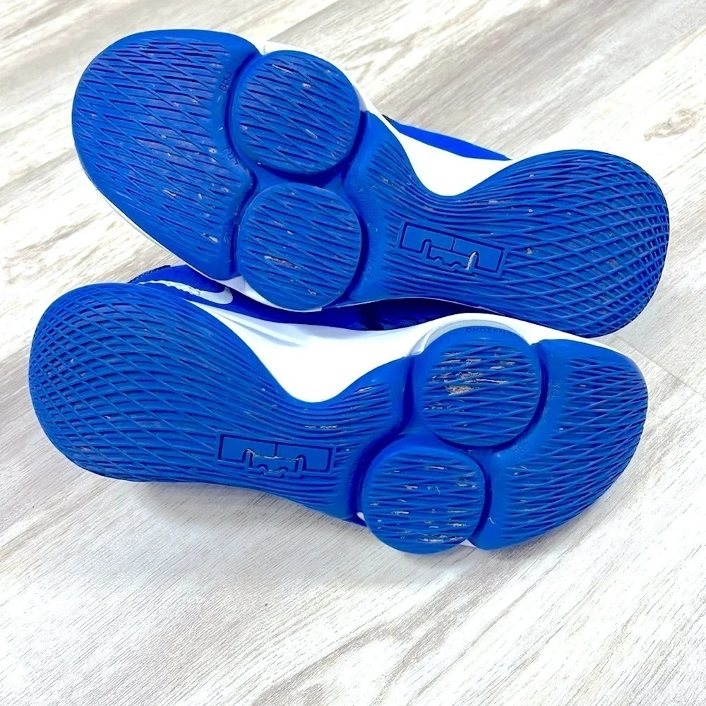 Nike‎ LeBron Witness 5 ‘Game Royal’ Blue White CQ9380-400 | Zoom Air Basketball